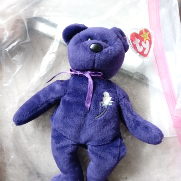 Rare highly collectible 1997 Original Peincess Diana TY Beanie Babie - Picture 1 of 8